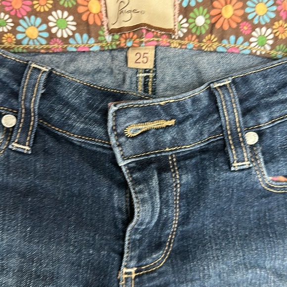 Paige Blue Women's Capri Jeans - Picture 8 of 8